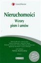 Nieruchomości Wzory pism i umów z płytą CD Polish bookstore