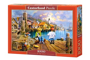 Puzzle 1000 At the Dock Polish Books Canada
