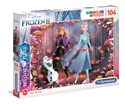 Puzzle 104 Brilliant Supercolor Disney Frozen II - 