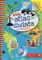 Mój atlas świata z naklejkami - Anna Wiśniewska, Joanna Myjak (ilustr.)