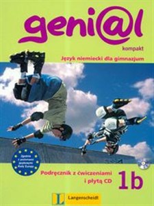 Genial 1B Kompakt podręcznik z ćwiczeniami język niemiecki dla gimnazjum buy polish books in Usa