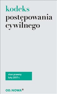 Kodeks postępowania cywilnego Polish Books Canada