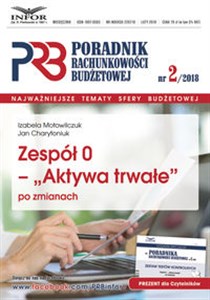 Zespół 0 - Aktywa twarde po zmianach Poradnik Rachunkowości Budzetowej 2/2018 to buy in Canada