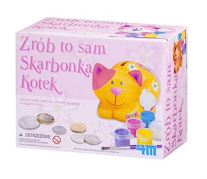 Zrób to sam - Skarbonka kotek Polish Books Canada