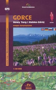 Gorce Nowy Targ i Rabka-Zdrój Mapa turystyczna Polish Books Canada
