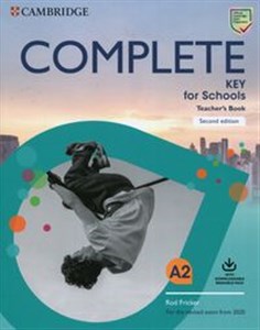 Complete Key for Schools Teacher's Book with Downloadable Class Audio and Teacher's Photocopiable Worksheets in polish
