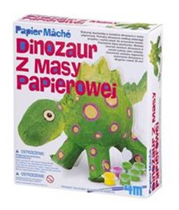 Zrób to sam - Dinozaur z masy papierowej   