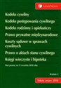 Kodeks cywilny Kodeks postępowania cywilnego Kodeks rodzinny i opiekuńczy Prawo prywatne międzynarodowe Koszty sądowe w sprawach cywilnych Prawo o aktach stanu cywilnego Księgi wieczyste i hipoteka  Bookshop