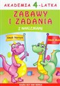 Akademia 4-latka Zabawy i zadania z naklejkami pl online bookstore