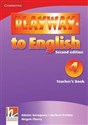 Playway to English 4 Teacher's Book - Gunter Gerngross, Herbert Puchta online polish bookstore
