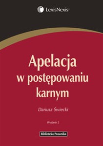 Apelacja w postępowaniu karnym to buy in Canada