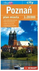 Poznań plan miasta 1:20 000 polish books in canada