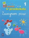 Razem w przedszkolu Zaczynam pisać część 1 bookstore