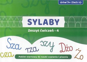 Gotowi do startu Sylaby Zeszyt ćwiczeń 4 Pakiet startowy do nauki czytania i pisania to buy in USA