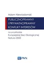 Publicznoprawny i prywatnoprawny konflikt interesów na przykładzie Europejskiej Sieci Ekologicznej Natura 2000 Canada Bookstore