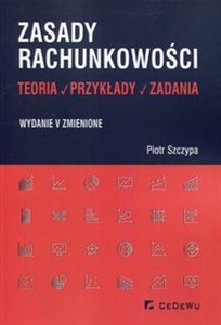 Zasady rachunkowości Teoria przykłady zadania  