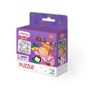 Puzzle 16 z kolorowanką Renifer i pingwin DOP300353  - 