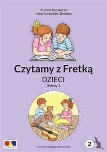 Czytamy z Fretką cz.2 Dzieci. Sylaby 1 Polish Books Canada