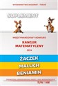 Matematyka z wesołym kangurem - Suplement 2024 (Żaczek/Maluch/Beniamin)  polish books in canada