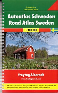 Szwecja Atlas samochodowy 1:400 000 to buy in USA