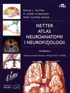 Atlas neuroanatomii i neurofizjologii Nettera  books in polish