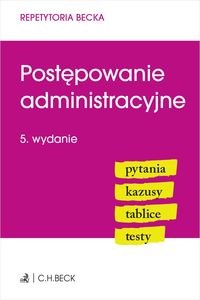 Postępowanie administracyjne Pytania Kazusy TabliceTesty - Polish Bookstore USA
