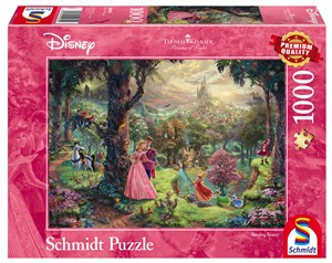 Puzzle Schmidt 1000 Thomas Kinkade Śpiąca królewna Polish Books Canada