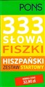 PONS Fiszki 333 słowa hiszpański Zestaw startowy Polish Books Canada