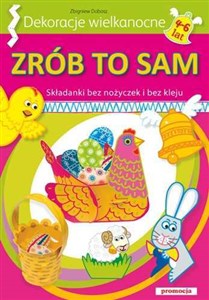 Dekoracje wielkanocne Zrób to sam Składanki bez nożyczek i kleju polish usa