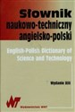 Słownik naukowo-techniczny angielsko-polski -  - Polish Bookstore USA