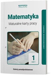 Matematyka 1 Maturalne karty pracy Część 1 Zakres rozszerzony Szkoła ponadpodstawowa to buy in Canada