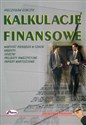 Kalkulacje finansowe - Mieczysław Sobczyk