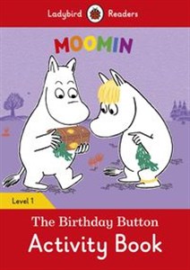 Moomin: The Birthday Button Activity Book Ladybird Readers Level 1 Polish bookstore