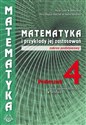 Matematyka i przykłady zast. 4 LO podręcznik ZP  books in polish