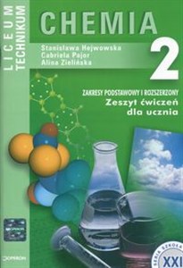 Chemia 2 Zeszyt ćwiczeń Zakres podstawowy i rozszerzony Liceum, technikum Polish Books Canada