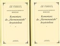 Komentarz do Hermeneutyki Arystotelesa Tom 1-2 online polish bookstore