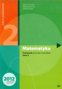 Matematyka 2 Podręcznik Zakres podstawowy liceum, technikum Polish bookstore