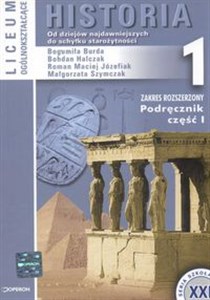 Historia 1 Podręcznik Część 1 Liceum ogólnokształcące Zakres rozszerzony - Polish Bookstore USA