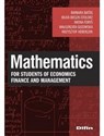 Mathematics for students of economics, finance and management  
