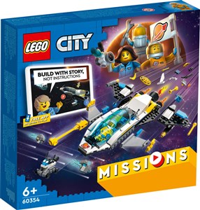LEGO City Wyprawy badawcze statkiem marsjańskim 60354 Bookshop