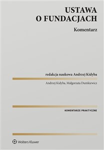 Ustawa o fundacjach. Komentarz bookstore