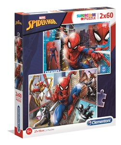 Puzzle 2x60 SuperColor Spider-Man  