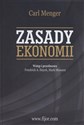 Zasady ekonomi - Carl Menger