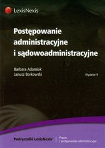 Postępowanie administracyjne i sądowoadministracyjne Bookshop