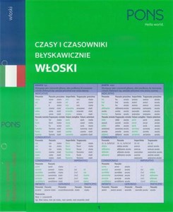 Czasy i czasowniki błyskawicznie MINI włoskie  