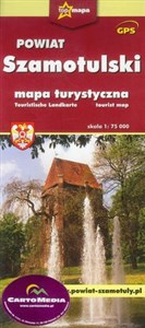 Powiat Szamotulski mapa turystyczna 