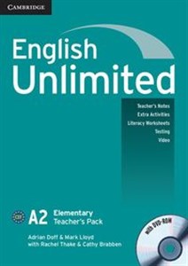 English Unlimited Elementary Teacher's Pack + DVD chicago polish bookstore