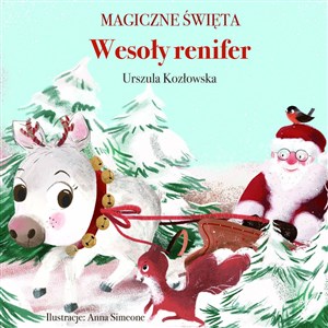 Wesoły renifer magiczne święta - Polish Bookstore USA