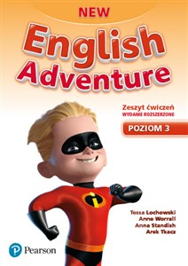 New English Adventure 3 Zeszyt ćwiczeń + DVD wydanie rozszerzone Szkoła podstawowa in polish