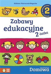 Zabawy edukacyjne 2-latka 2 books in polish